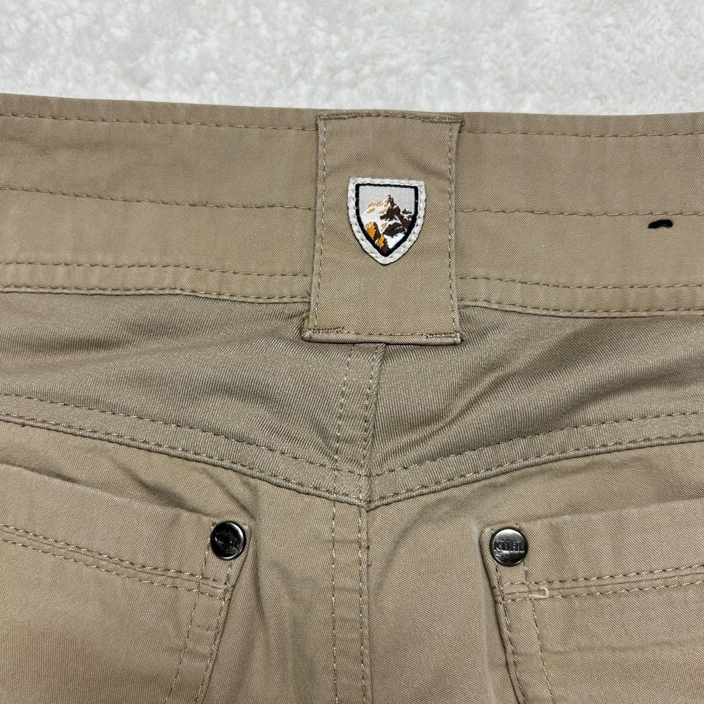 Kuhl Radikl Pants Mens 30x32 Tan Khaki Hiking Outdoor Hybrid Straight Flat Front - Picture 6 of 16